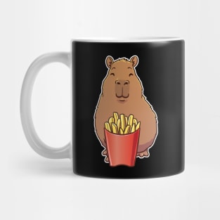 Capybara French Fries Mug